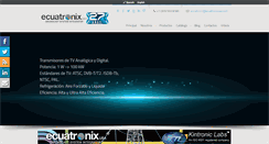 Desktop Screenshot of ecuatronixusa.com